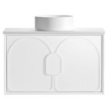 Laguna 900mm Wall Hung Vanity Package with LED Mirror